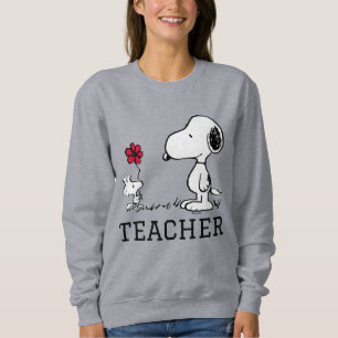 Sweatshirt PEANUTS   Snoopy & Woodstock Teacher