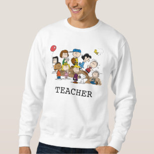 Sweatshirt Peanuts The Gang Teacher