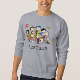 Sweatshirt Peanuts The Gang Teacher