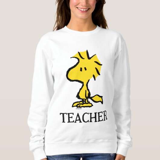 Sweatshirt Peanuts | Woodstock Teacher (Devant)
