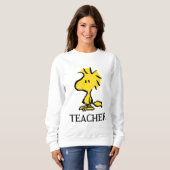 Sweatshirt Peanuts | Woodstock Teacher (Devant entier)