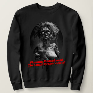 Sweatshirt Pearl : T-Shirt Mornings Liquid Brain