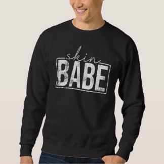Sweatshirt Peau vintage de la peau de bébé Peau Esthétique Ba