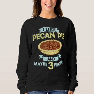Sweatshirt Pecan Pie Mini Bars Remplissant Vegan Cookies