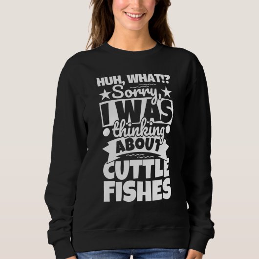 Sweatshirt Pêche à la découpe (Devant)