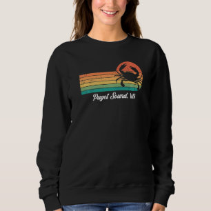 Sweatshirt Pêche au crabe Puget Sound Wa