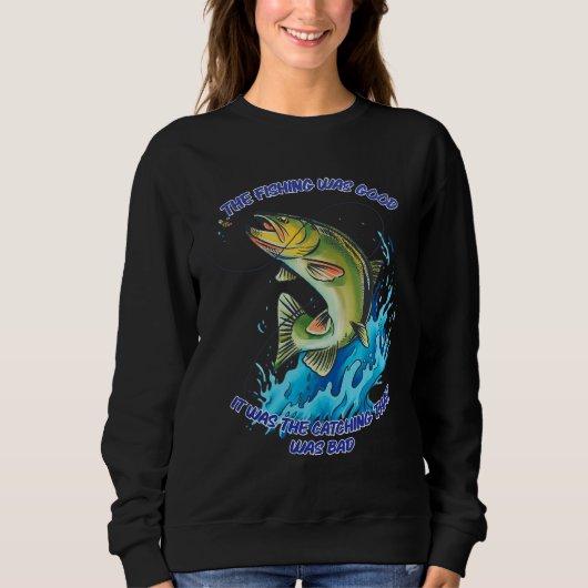 Sweatshirt Pêche Bonne Pêche (Devant)