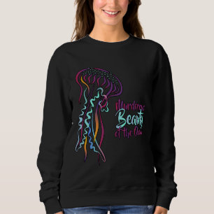 Sweatshirt Pêche De La Méduse Océanique