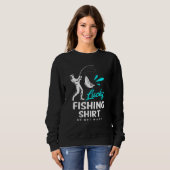 Sweatshirt Pêche Lucrative Pêche Ne Pas Laver (Devant entier)