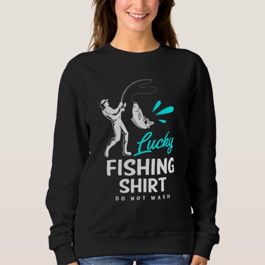 Sweatshirt Pêche Lucrative Pêche Ne Pas Laver (Devant)