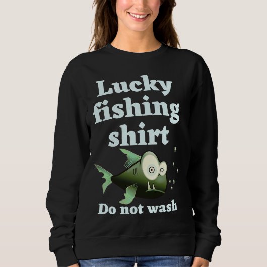 Sweatshirt Pêche ne pas laver (Devant)
