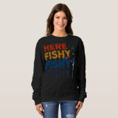 Sweatshirt Pêche Pêche Pêche Pêcheur (Devant entier)