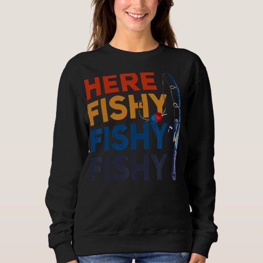 Sweatshirt Pêche Pêche Pêche Pêcheur (Devant)