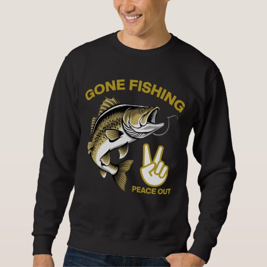 Sweatshirt Pêche terminée (Devant)
