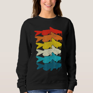 Sweatshirt Pêche Vintage Pêche à la pêche Pêche