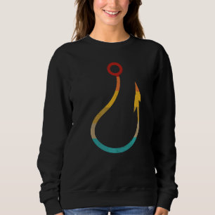 Sweatshirt Pêche Vintage rétro