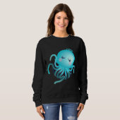Sweatshirt Pêcher le poisson gelé (Devant entier)