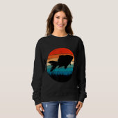 Sweatshirt Pêcheur de réservoir de poisson (Devant entier)