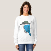 Sweatshirt Pêcheur pêche pêche canne à pêche (Devant entier)