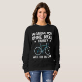 Sweatshirt Pedelec E Vélo Dire Vélo (Devant entier)