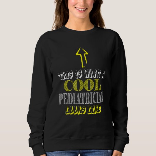 Sweatshirt Pediatre cool (Devant)