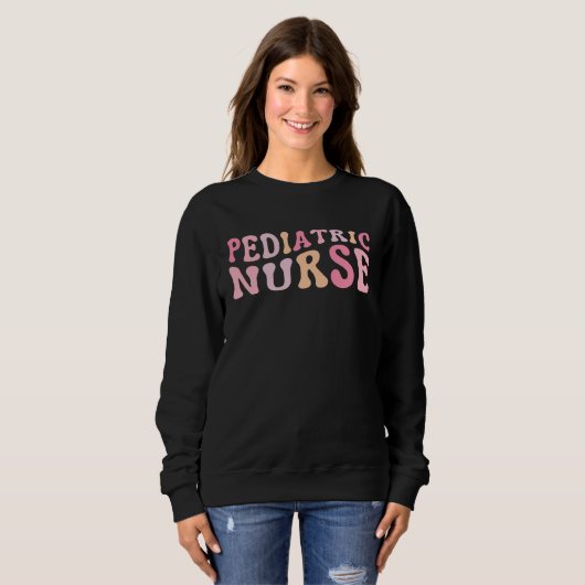 Sweatshirt Pediatric Nurse Practitioner PEDS (Devant entier)