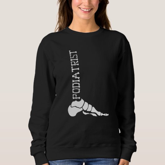 Sweatshirt Pédicure Podologue Podologie (Devant)