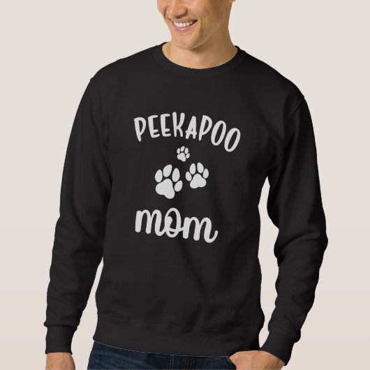 Sweatshirt Peekapoo Mom Cute Dog (Devant)
