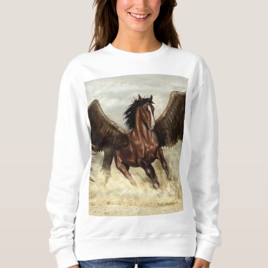 Sweatshirt Pégase ailé (Devant)