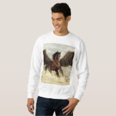 Sweatshirt Pégase ailé (Devant entier)