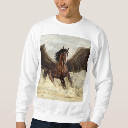 Sweatshirt Pégase ailé (Devant)