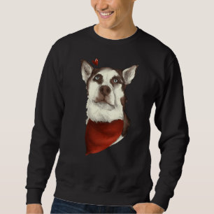 Sweatshirt Peint Husky