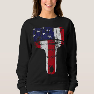 Sweatshirt Peintre en bâtiment Décorateur Pinceau Peinture Dr