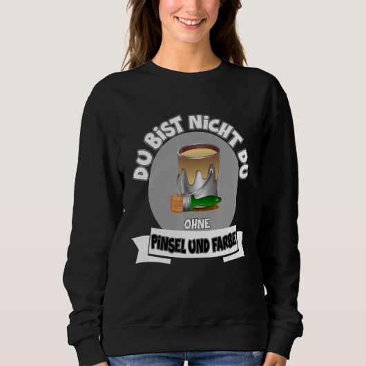Sweatshirt Peintre Mens (Devant)