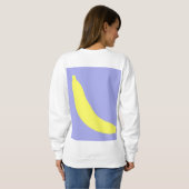 Sweatshirt peinture à la banane (Dos entier)