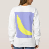 Sweatshirt peinture à la banane (Dos)