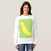 Sweatshirt peinture à la banane (Devant entier)