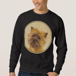 Sweatshirt Peinture de Cairn Terrier - Cute Original Chien Ar