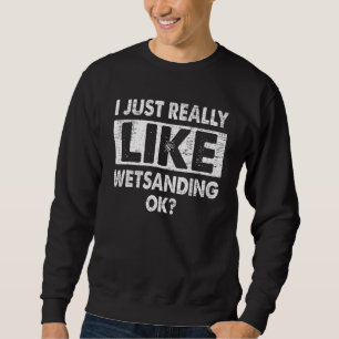 Sweatshirt Peinture de carrosserie automobile aime vraiment l