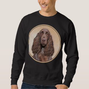Sweatshirt Peinture d'espagnol de terrain - jolie art origina