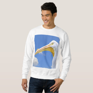 Sweatshirt Pélican blanc américain