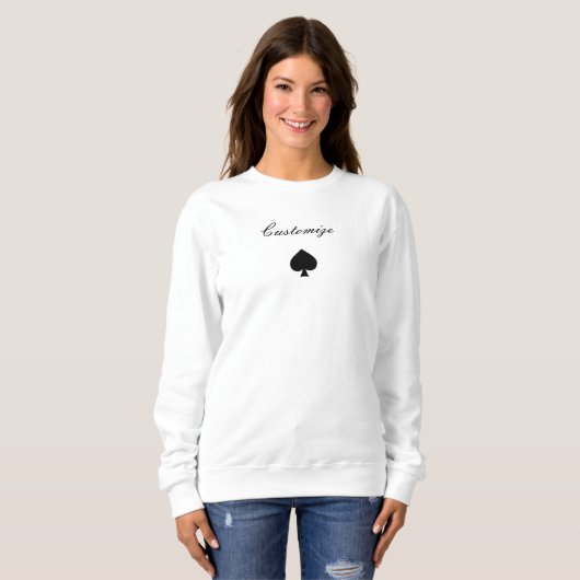 Sweatshirt pelle noire Thunder_Cove (Devant entier)
