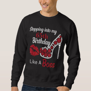 Sweatshirt Pénétrer Dans Mon 65ème Comme Un Patron Joyeux Ann