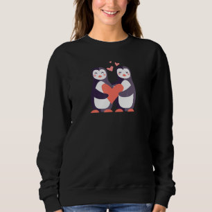 Sweatshirt PENGUIN Fête de mariage Anniversaire de mariage Lu