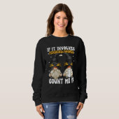 Sweatshirt Penguin  Gnome Graphic For Women With Sayings (Devant entier)