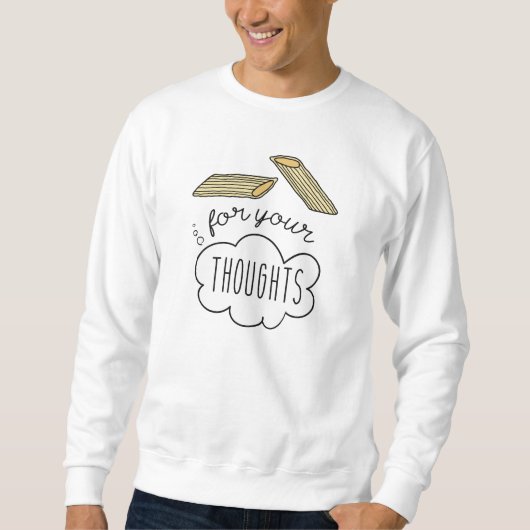 Sweatshirt Penne Pour Vos Pensées (Devant)