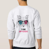 Sweatshirt Penser différemment (Dos)