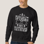 Sweatshirt Pension Opticienne (Devant)