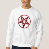 Sweatshirt Pentagram Red Devil (Devant)