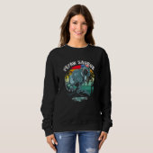 Sweatshirt Pepawsaurus T Rex Dinosaur Pepaw Saurus Drapeau US (Devant entier)